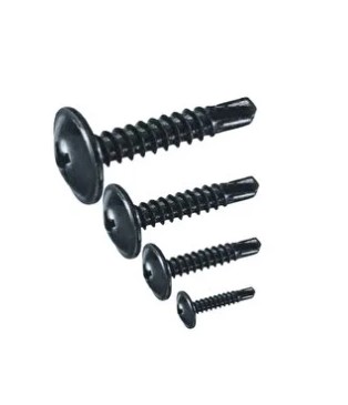 PUL BAŞLI MATKAP UÇLU VİDA SİYAH ÇİNKO 4,8 MM 32