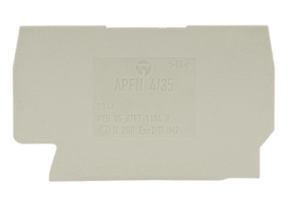 WİELAND APFN 4 - WKFN 4 / 35 İÇİN NİHAYET PLAKASI