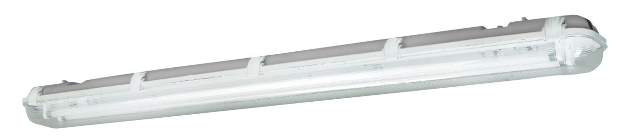 PELSAN LARGO ETANJ 1X36W SIVA ÜSTÜ 1 PS MANY SEFFAF DIFUZOR G13 ST GRI IP65