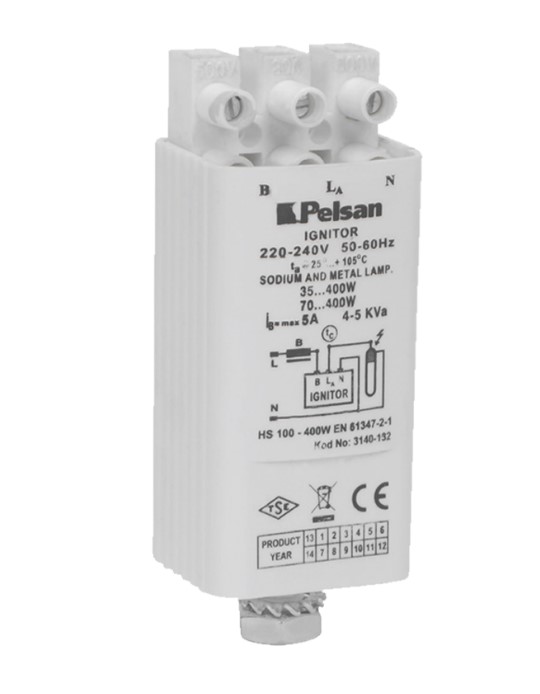 PELSAN 70-400W PELSAN IGNITOR