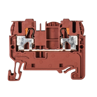 WİELAND WTP 2,5/4 - 2,5/4 MM KAHVERENGİ PUSH-İN - PRATİK YAY BASKILI KLEMENS