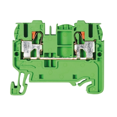 WİELAND WTP 6/10 - 6/10 MM YEŞİL PUSH-İN - PRATİK YAY BASKILI KLEMENS