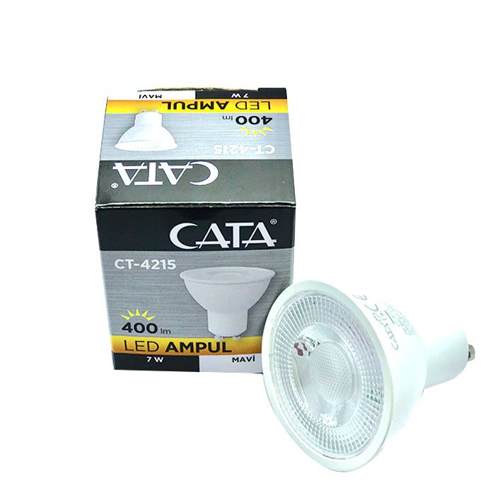 CATA 7W LED AMPUL (GU-10) (YEŞİL)