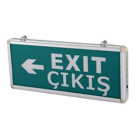 CATA EXIT ÇIKIŞ ARMATÜRÜ LEDLİ 3 SAAT AKÜLÜ