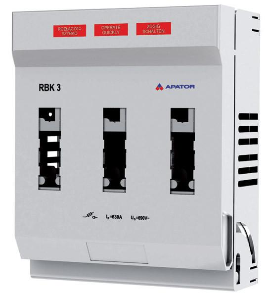 APATOR 3X630A YATAY SİGORTALI YÜK AYIRICI