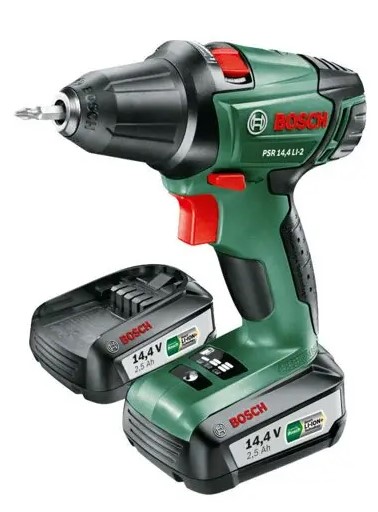 BOSCH 060397340P PSR 14.4 LI-2 2.5 AH ÇİFT AKÜ AKÜLÜ VİDALAMA