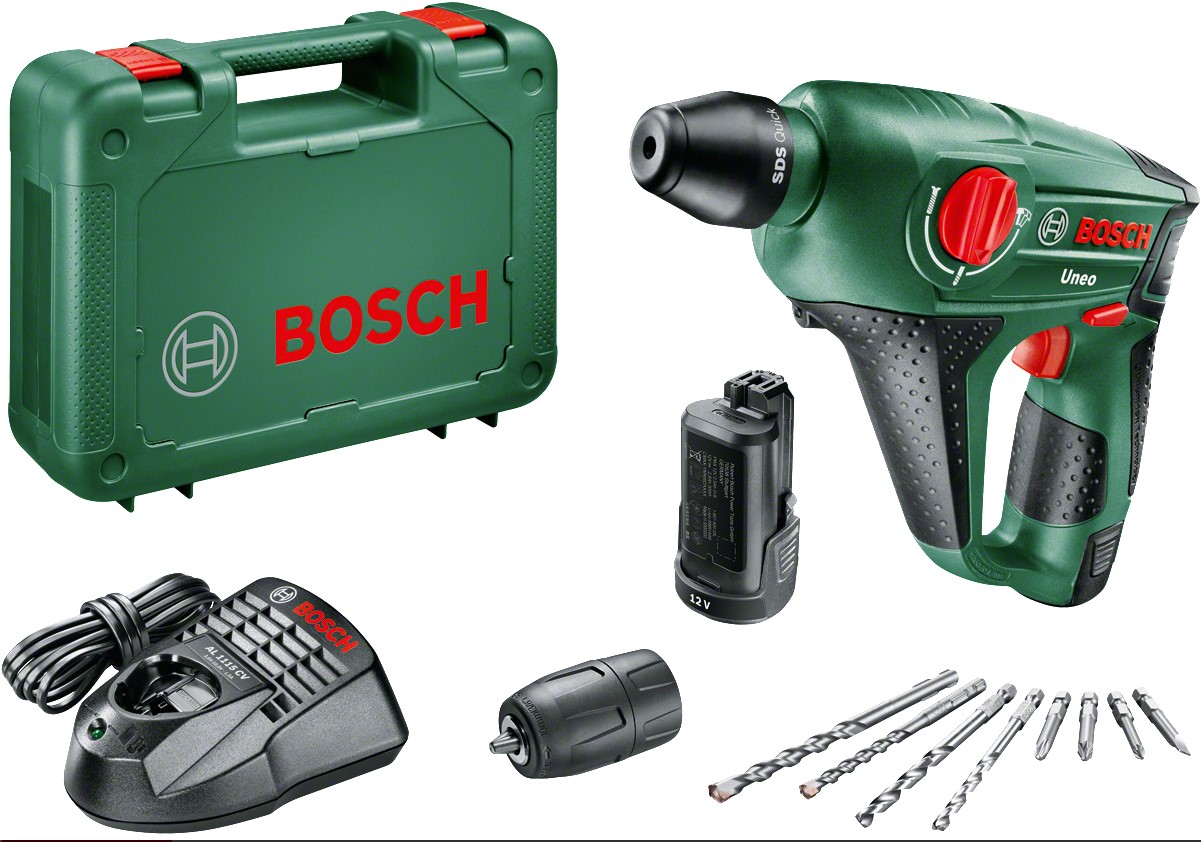 BOSCH 060398400E UNEO 12-LI 2.5 AH ÇİFT AKÜ UNEO