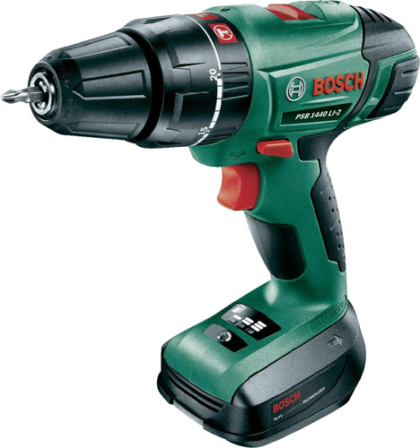 BOSCH 06039A3205 PSB 1440 LI-2 1.5 AH ÇİFT AKÜLÜ DARBELİ AKÜLÜ VİDALAMA