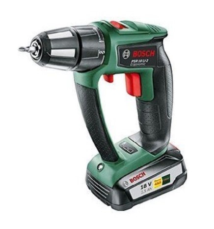BOSCH 06039B0301 PSB 18 LI-2 ERGO 2.5 AH ÇİFT AKÜ DARBELİ AKÜLÜ VİDALAMA