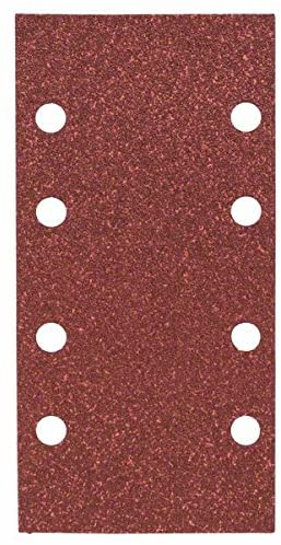 BOSCH 2609256A81 93 X 185 MM 60 KUM 8 DELİK 10'LU TİTREŞİMLİ ZIMPARA KAĞIDI
