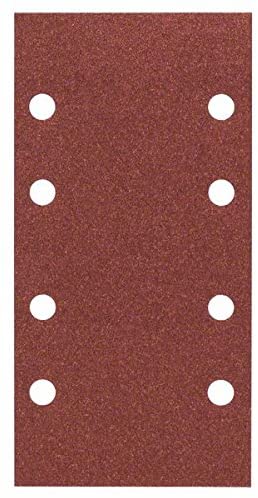 BOSCH 2609256A83 93 X 185 MM 120 KUM 8 DELİK 10'LU TİTREŞİMLİ ZIMPARA KAĞIDI