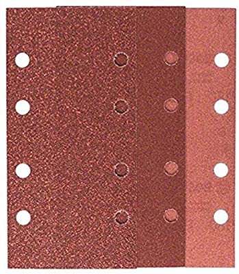 BOSCH 2609256A86 93 X 185 MM 60 - 120 - 180 KUM 8 DELİK 10'LU SET TİTREŞİMLİ ZIMPARA KAĞIDI