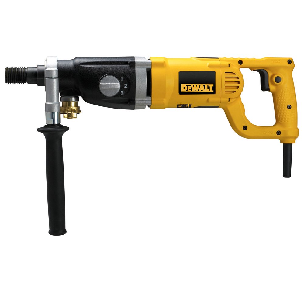 DEWALT 1910W 202MM 3 VİTESLİ SULU/KURU KAROT MAKİNESİ