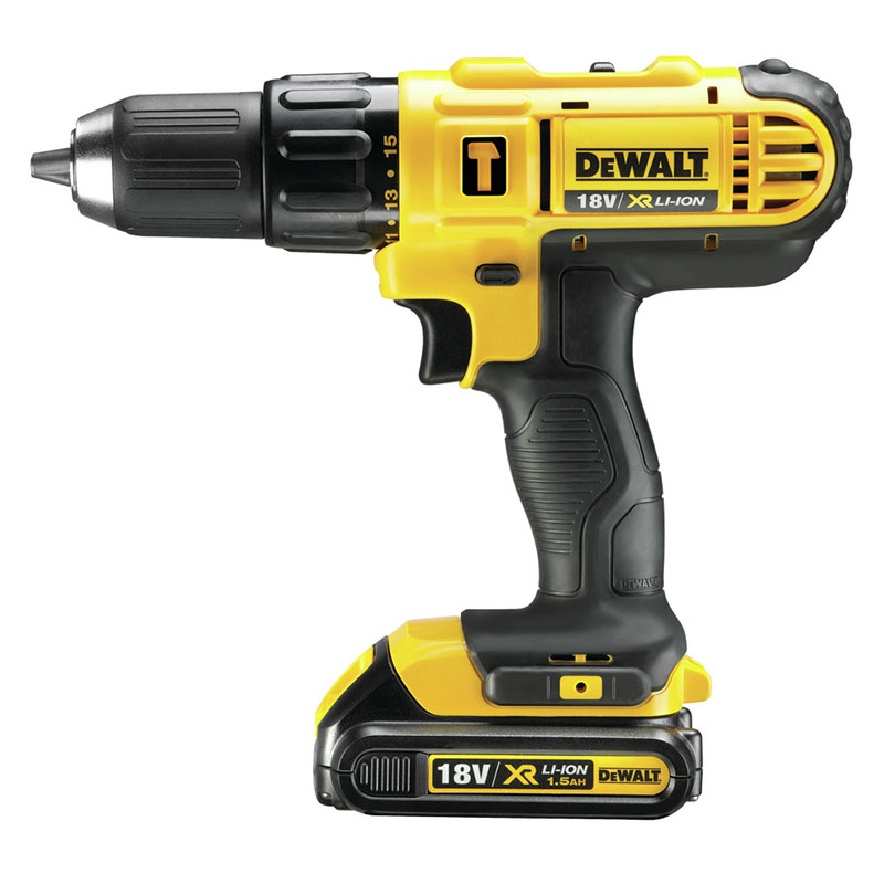 DEWALT 18V 1.5AH LI-ION DARBELİ VİDALAMA / MATKAP