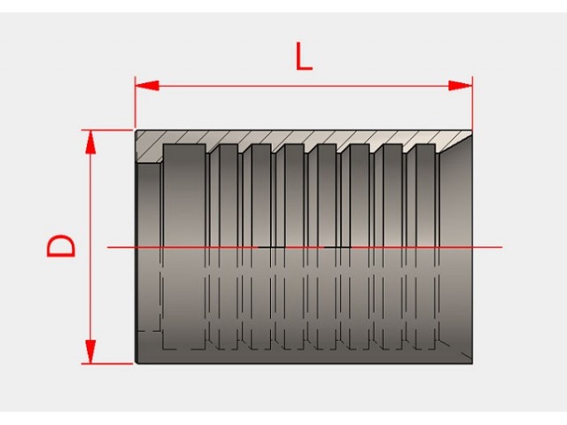S-TX-17800-10 TERMOPLASTİK HORTUM SOKETİ (R7-R8)