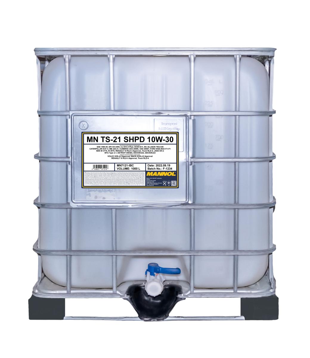 MANNOL 7121 TS-21 10W-30 SHPD MOTOR YAĞI IBC