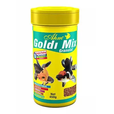 AHM GOLDİ MİX GRANULAT BALIK YEMİ 100 ML