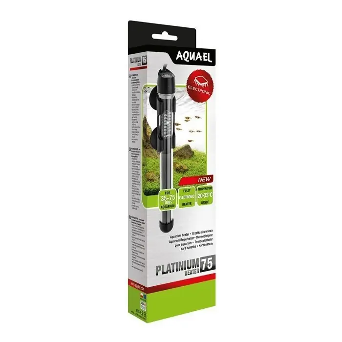 AQUAEL PLATİNİUM HEATER CAM AKVARYUM ISITICISI 75W