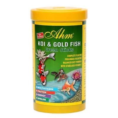 AHM KOİ GOLDFİSH GREEN POND STİCKS 1000 ML