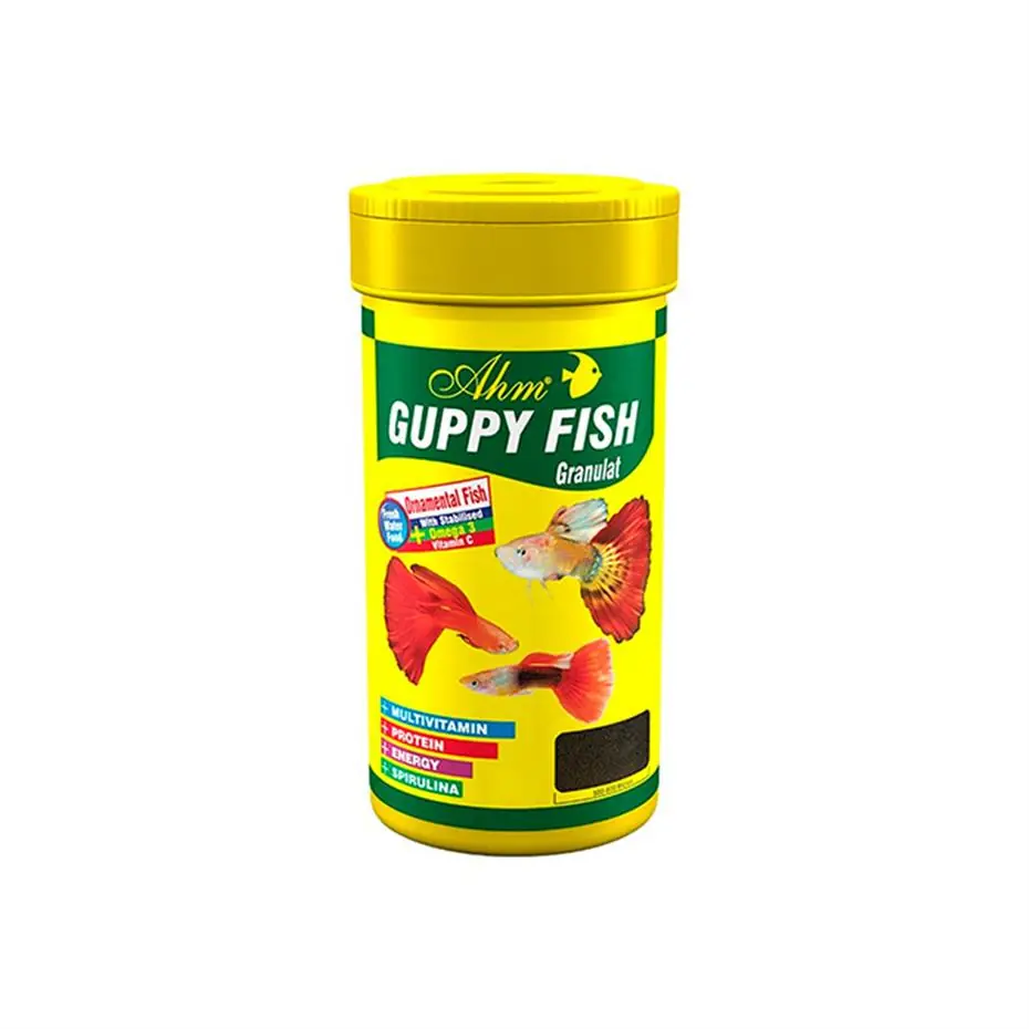AHM MARİN GUPPY GRANUL FOOD LEPİSTES YEMİ 250 ML