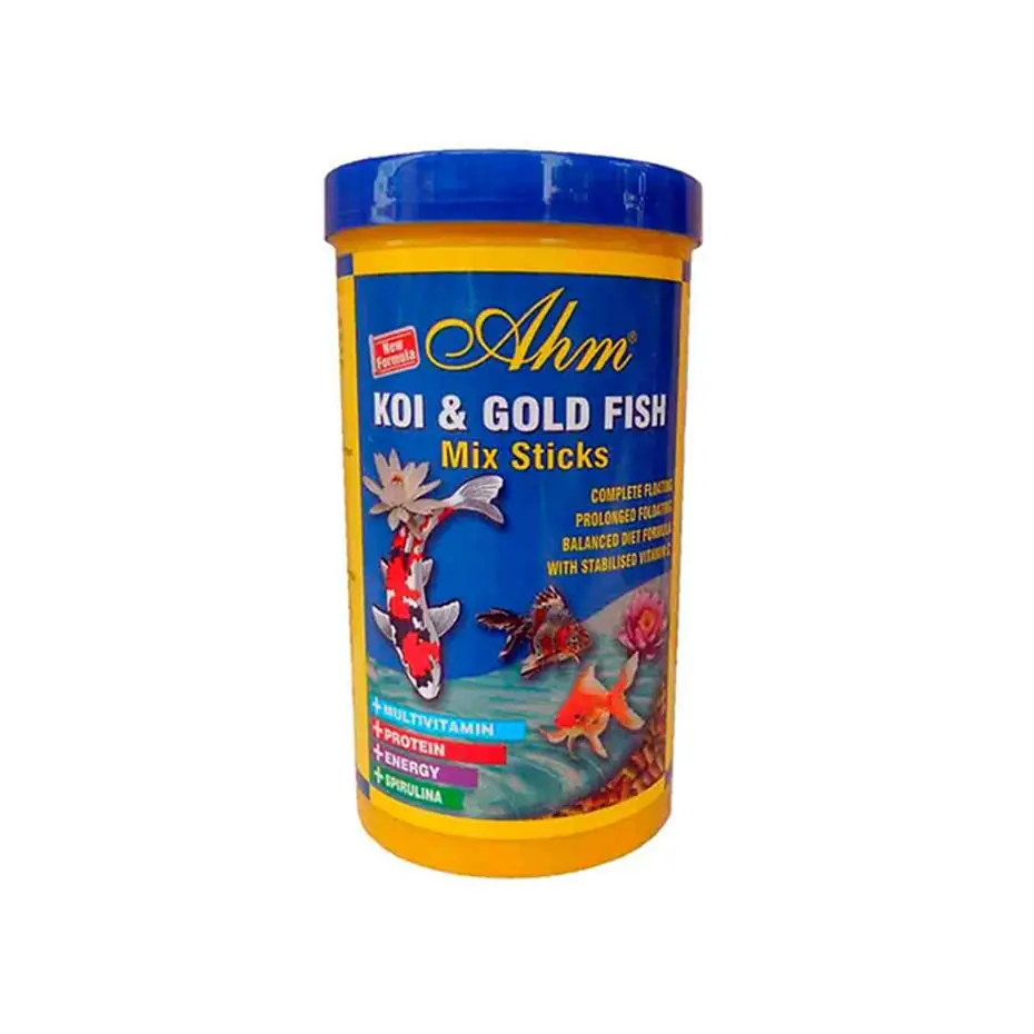 AHM POND MİX STİCKS KOİ VE JAPON BALIĞI YEMİ 1000 ML