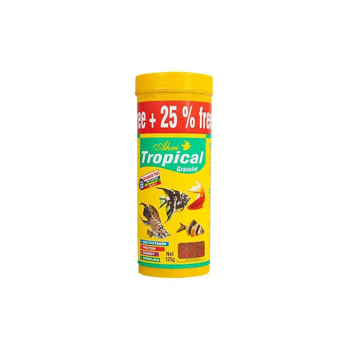 AHM TROPİCAL GRANULAT %25 FREE BALIK YEMİ 300 ML