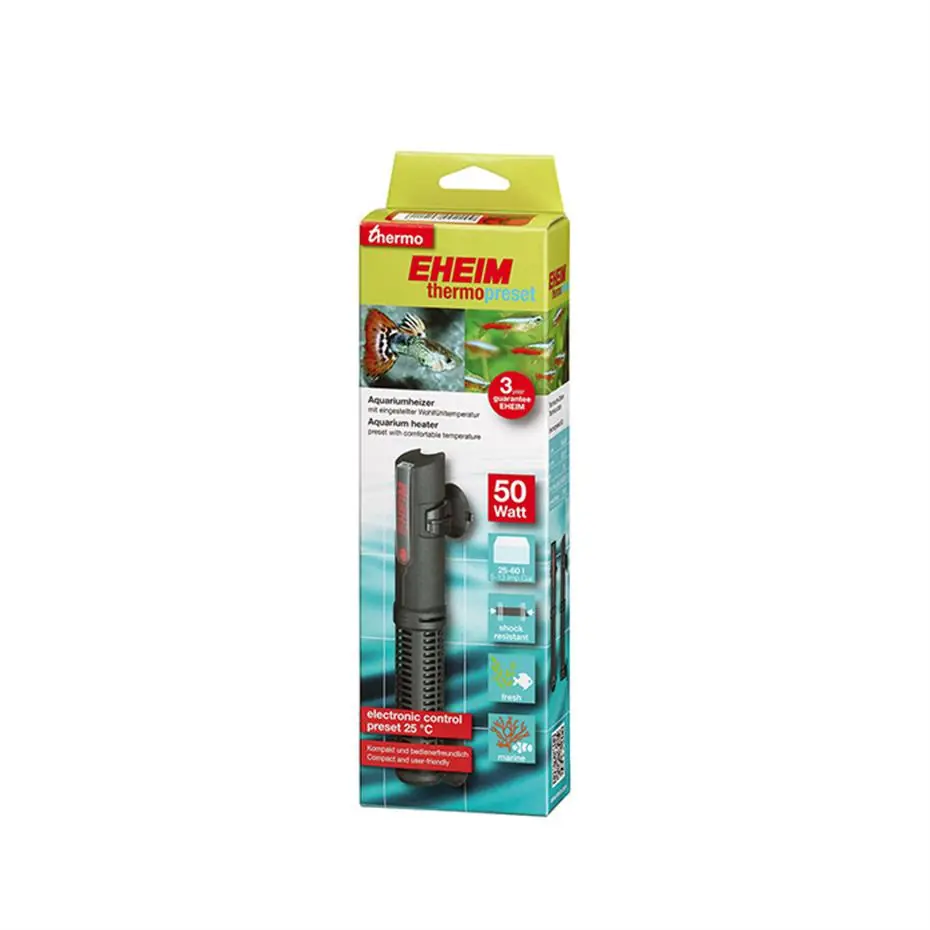 EHEİM THERMOPRESET AKVARYUM ISITICI 25-60L 50W
