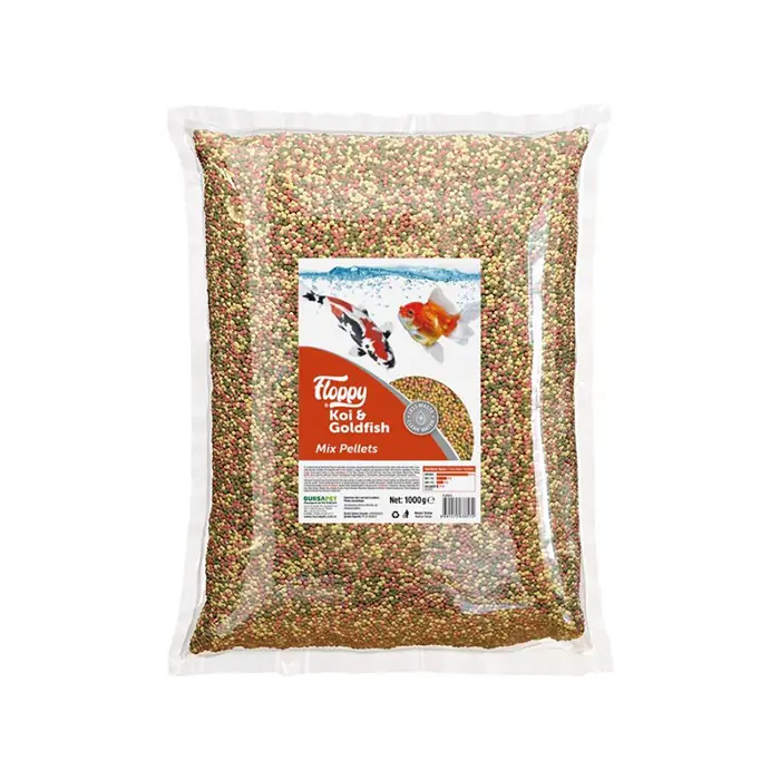 FLOPPY KOİ-GOLDFİSH MİX PELLETS BALIK YEMİ 1 KG