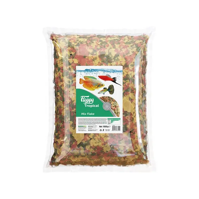 FLOPPY TROPİCAL MİX FLAKE BALIK YEMİ 1 KG