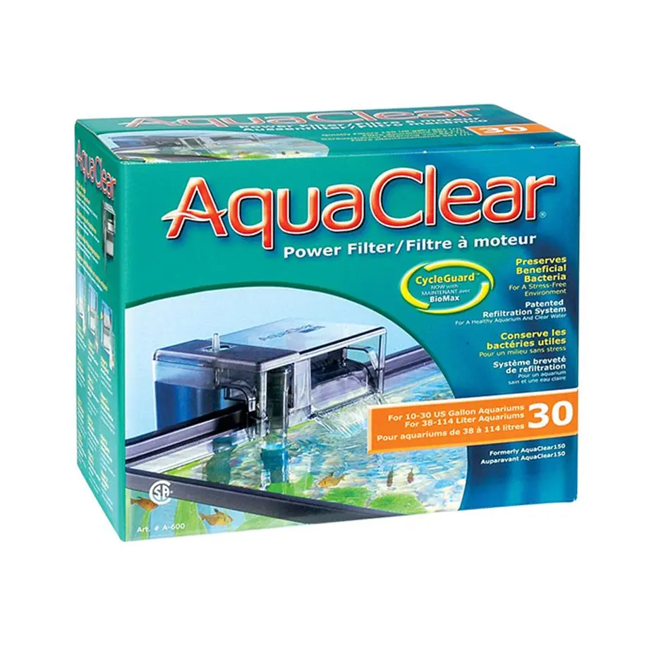 HAGEN AQUACLEAR A600 AKVARYUM ŞELALE ASKILI FİLTRESİ 567 LT/H