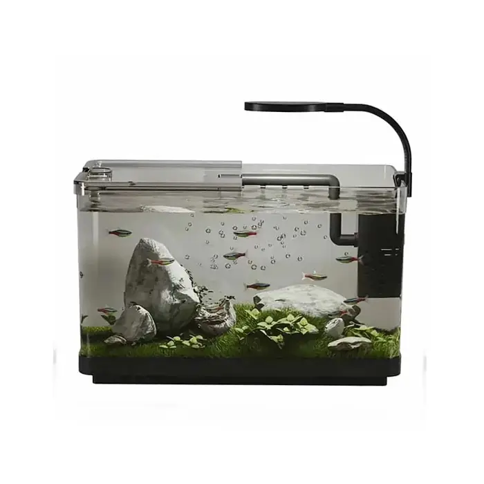 HAQOS NANO SİMPLE 30 LEDLİ PLASTİK AKVARYUM 30X19X18,5 CM
