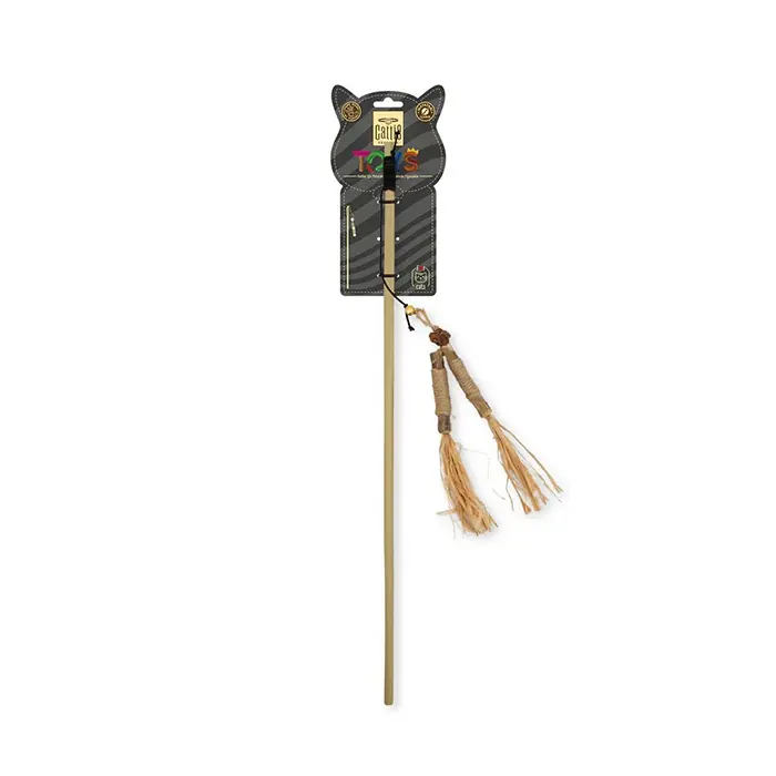 CATTİE MATATABİ İÇERİKLİ ZİLLİ OLTA KEDİ OYUNCAĞI 50CM