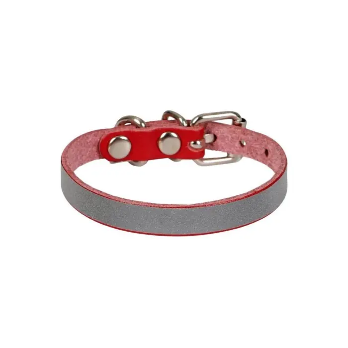 CATTİE REFLEKTÖRLÜ DERİ KEDİ BOYUN TASMASI XLARGE 1,5X26-30CM