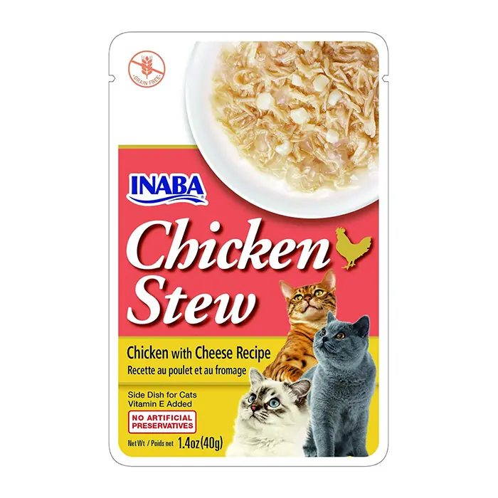 CİAO CHİCKEN STEW TAVUK GÜVEÇ VE PEYNİRLİ PATE KEDİ ÖDÜLÜ 40 GR