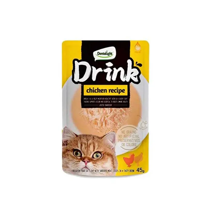 DENTALİGHT TAVUKLU KEDİ ÇORBASI 45 GR