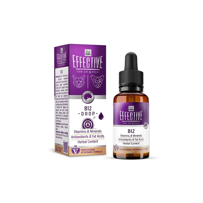 EFFECTİVE KEDİ VE KÖPEK B12 50ML