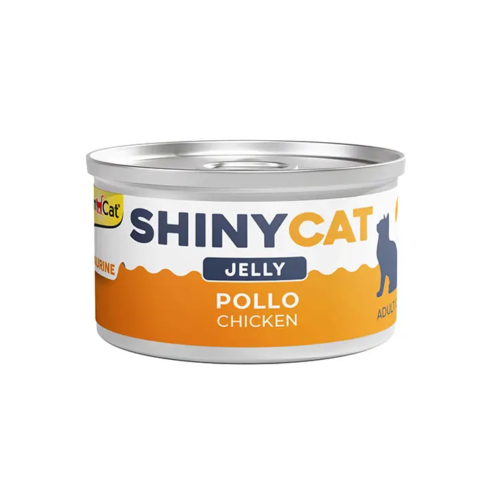 GİMCAT NEW SHİNYCAT JELLY TAVUKLU KEDİ KONSERVESİ 70GR