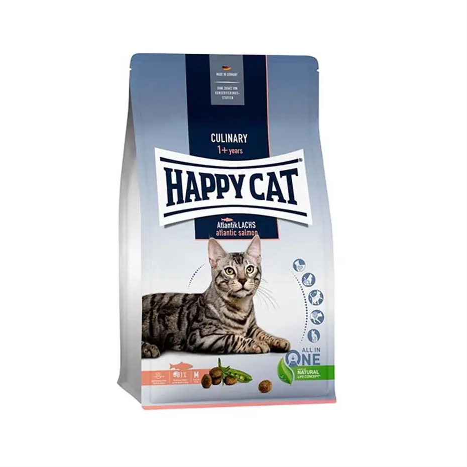 HAPPY CAT CULİNARY ATLANTİK LACHS SOMON BALIKLI YETİŞKİN KEDİ MAMASI 4 KG