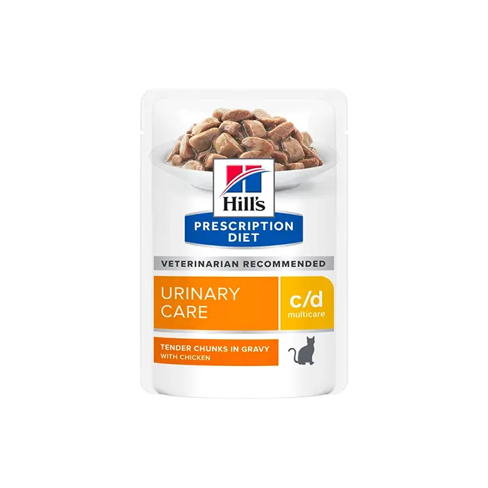 HİLLS PRESCRİPTİON DİET URİNARY CARE C/D TAVUKLU KEDİ KONSERVESİ 85GR