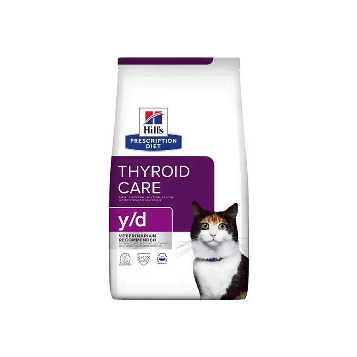 HİLLS PRESCRİPTİON DİET Y/D THYROİD CARE KEDİ MAMASI 1,5 KG