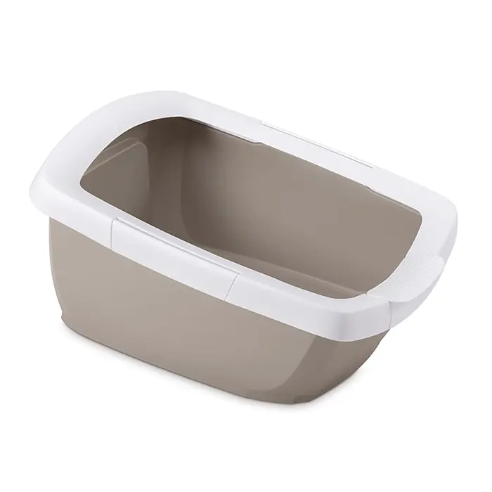 IMAC FUNNY AÇIK KEDİ TUVALETİ BEJ BEYAZ 65X47,5X33CM