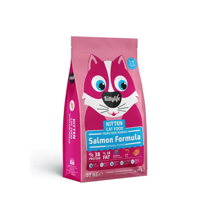 KİTTYLİFE SOMON BALIKLI YAVRU KEDİ MAMASI 10 KG