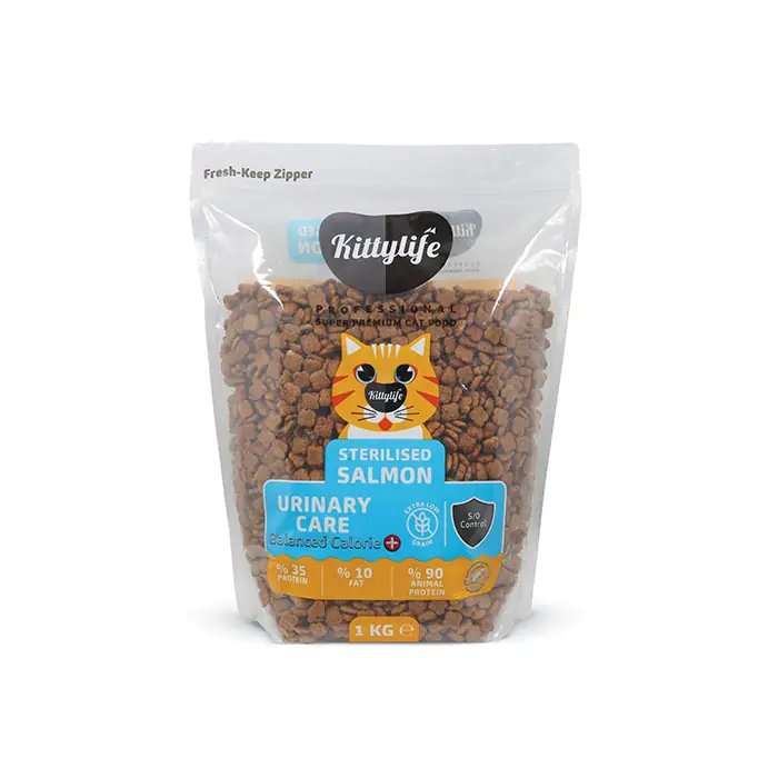 KİTTYLİFE SOMONLU YETİŞKİN KISIRLAŞTIRILMIŞ KEDİ MAMASI 1 KG