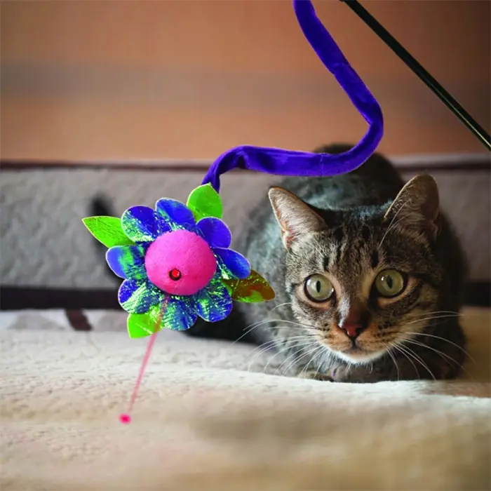 KONG LAZERLİ KEDİ OYUN OLTASI 45CM