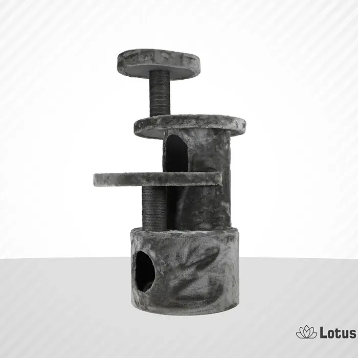 LOTUS NAPOLİ GRİ KEDİ TIRMALAMA