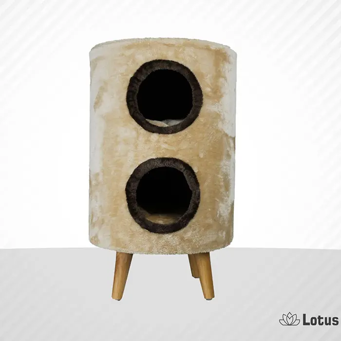 LOTUS NİCE BAL RENGİ KEDİ TIRMALAMA
