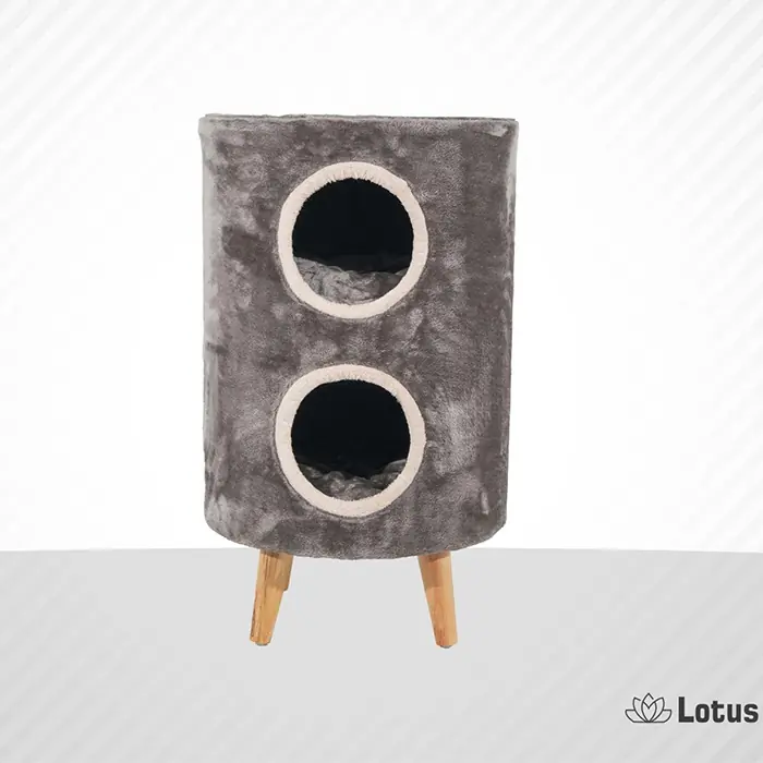 LOTUS NİCE GRİ KEDİ TIRMALAMA