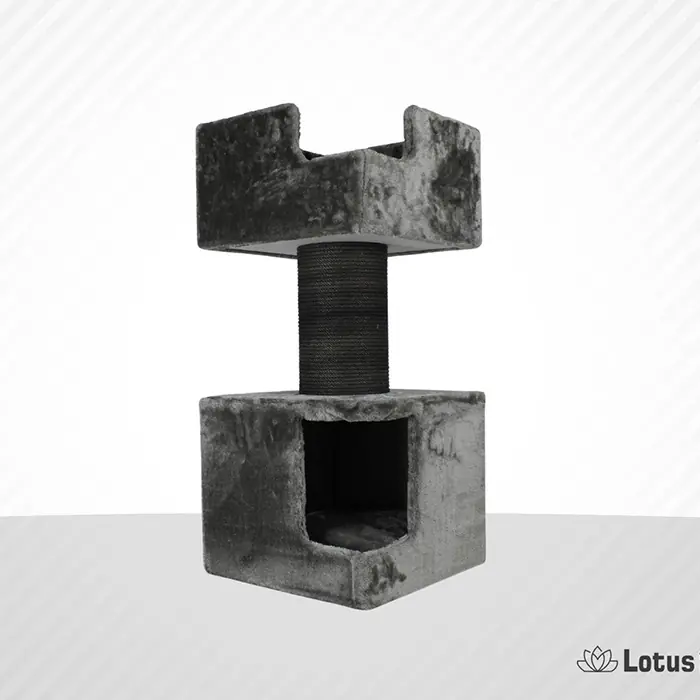 LOTUS SEVİLYA GRİ KEDİ TIRMALAMA