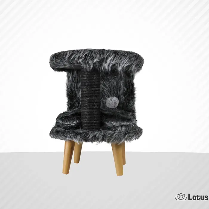 LOTUS VENEDİK GRİ KEDİ TIRMALAMA