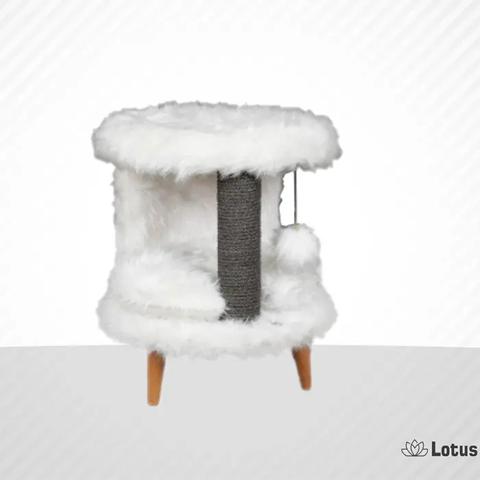 LOTUS VENEDİK KREM KEDİ TIRMALAMA